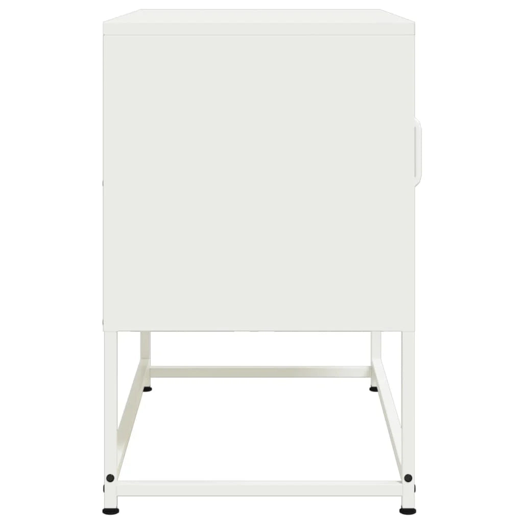 Mobile TV multimediale mensola TV credenza TV sala da pranzo soggiorno camera da letto verde oliva 100,5 x 39 x 60,5 cm acciaio verde 02_0028250