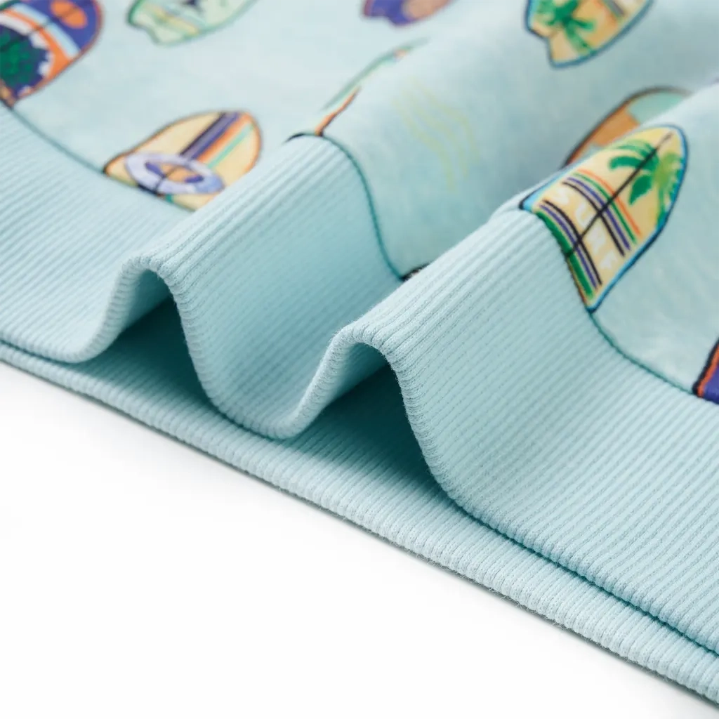 Felpa da Bambino Blu Tenue Mélange 128 11822