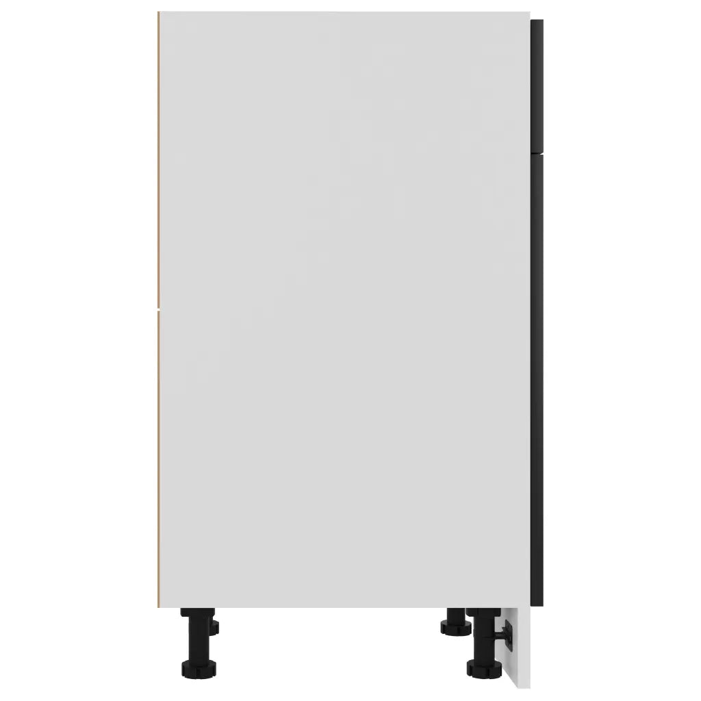 Armadio con Cassetto “Lyon” Nero 50x46x81,5 cm 801221