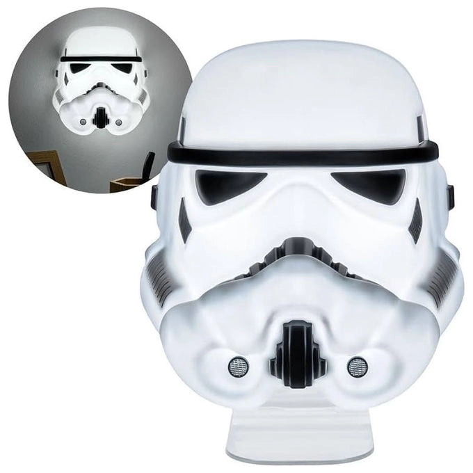 Paladone Lampada Maschera Stormtrooper Star Wars Decorativa 19cm