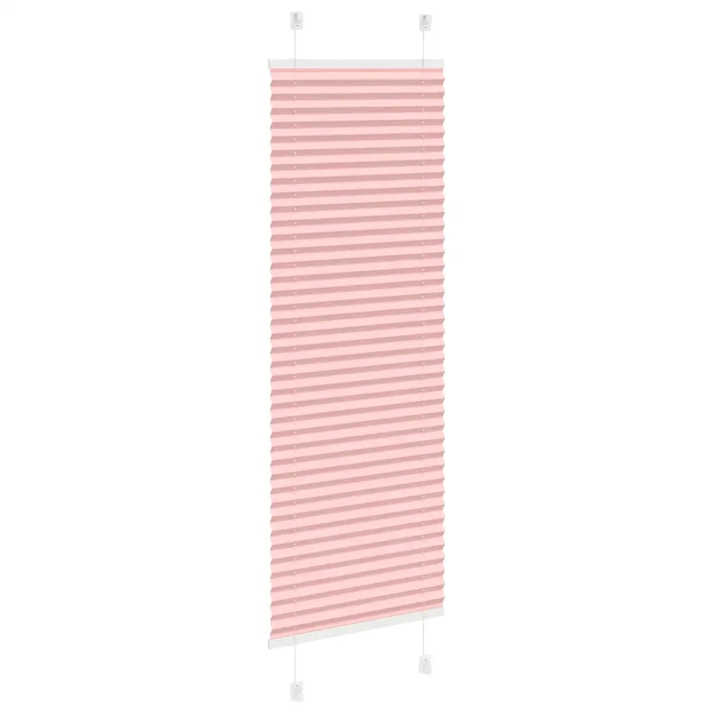 Tenda Plissettata Rosa 50x150 cm Larghezza Tessuto 49,4 cm 4015439