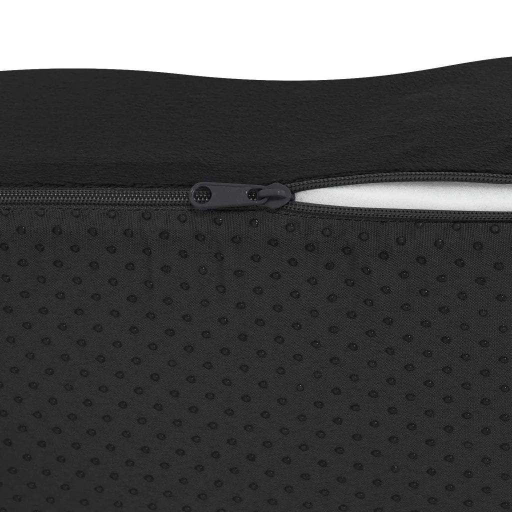 Cuscino per la seduta Nero 40 x 40 x 13 cm Schiuma PU CFW2929532