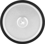 Encoder-meetwiel 250 mm in alluminio con gomma per encoder uso industriale.