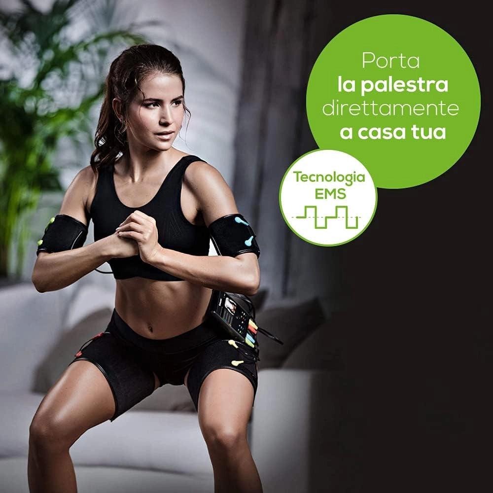 Beurer EM 95 EMS Home Studio Dispositivo EMS per Allenamento e Stimolazione Muscolare a Casa, con Connessione Bluetooth per Gestione tramite App