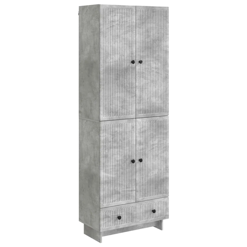 Set di armadi 2 pcs Grigio Cemento 66 x 34,5 x 95 cm 3416352