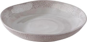 Piatti profondi - FOOTMARK Ø 24 cm - Altezza 4 cm - Melamina - Bianco-grigio