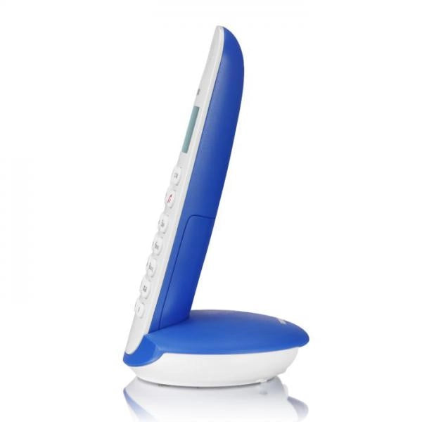TEL. CORDLESS BRONDI LOTUS BIANCO/BLU