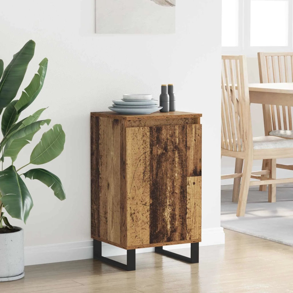 Credenza | Madia | Buffet da pranzo | Armadio da pranzo Legno vecchio 40 x 35 x 70 cm Legno multistrato