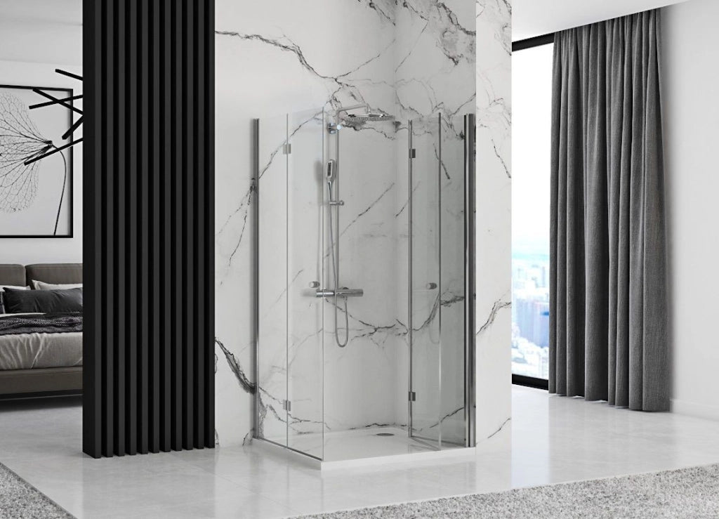 Cabina Doccia Pieghevole Rea Fold N2 Modulare 100x110