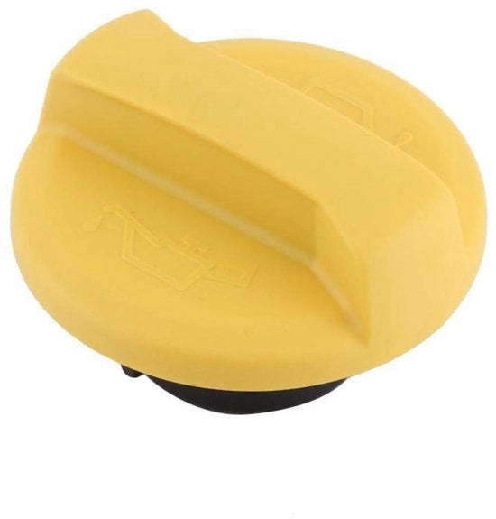 Olio vulcanizzato giallo - Plastica - Compatibile con Astra G - Numero articolo 90536291 - Peso 42 gram - Tappo di chiusura - Cappuccio del serbatoio