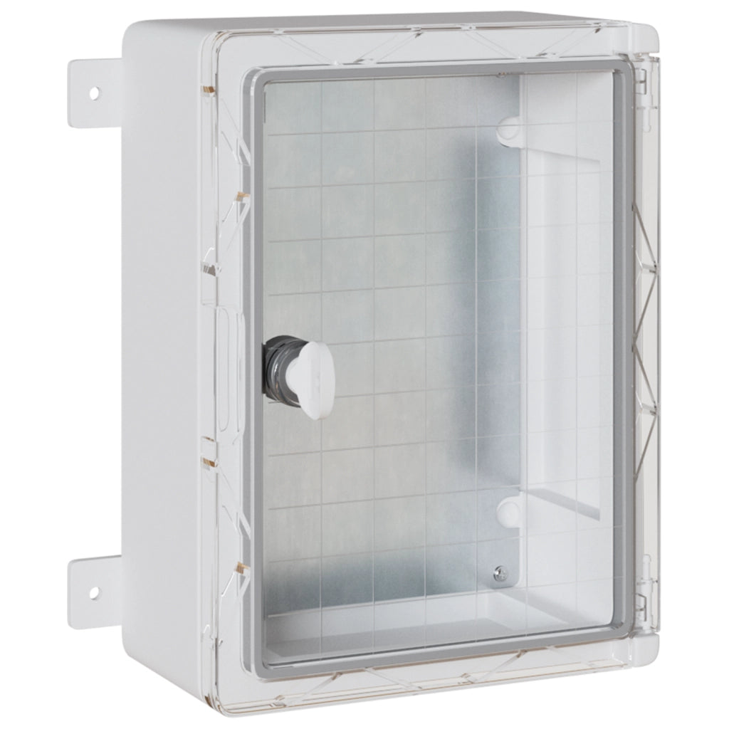 Cabinet di Controllo IP65 Impermeabile Grigio 25x13x33 cm in Plastica ABS