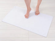 Matte antiscivolo in cotone 100% da 51x86 cm per la doccia, assorbente, veloce asciugatura, lavabile