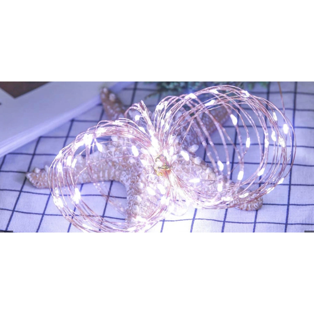 Luci a Filo 50x LED Multicolore 5M USB – 8 Modalità, Telecomando, Lunga Durata