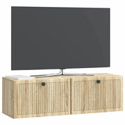Mobile TV da Muro | Armadietto TV | Mobile Porta TV Rovere Sonoma 98 x 31 x 30 cm