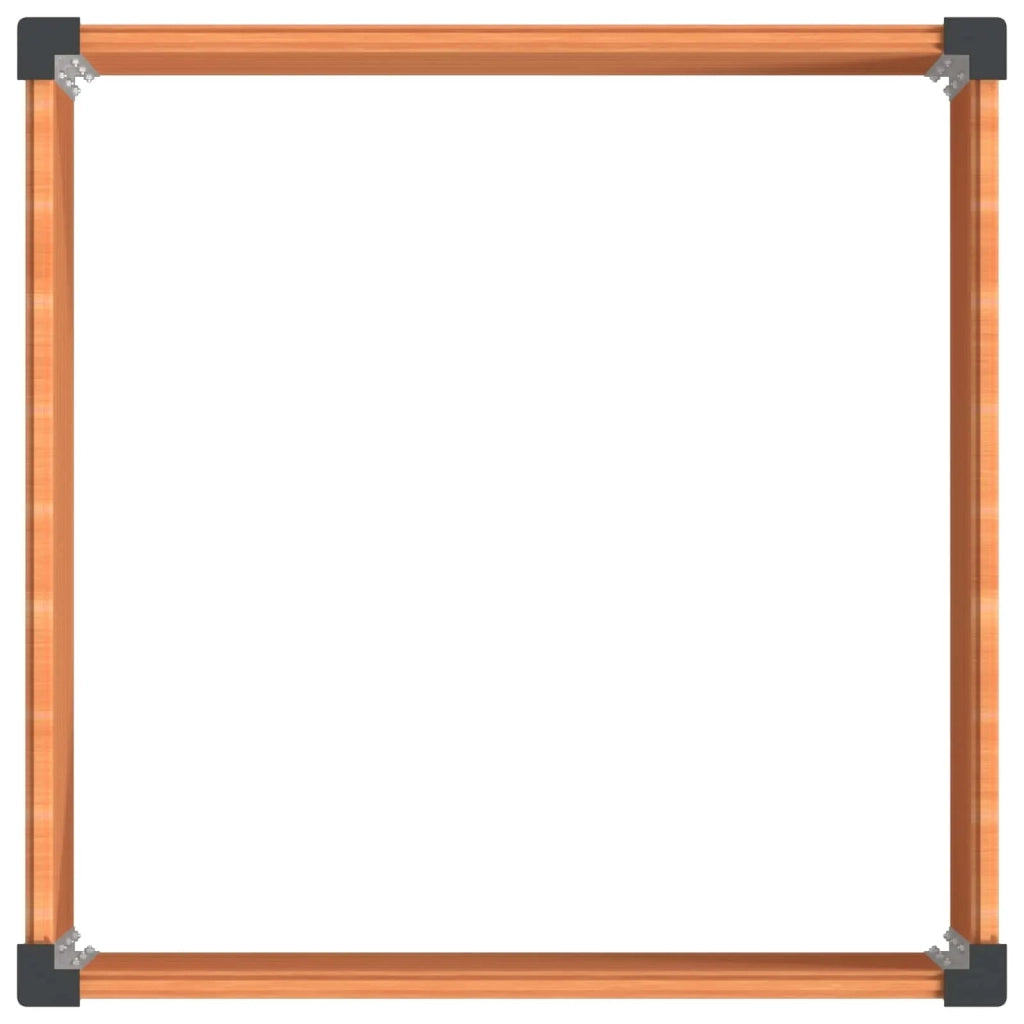 Letto rialzato da giardino Marrone 100 x 100 x 91 cm