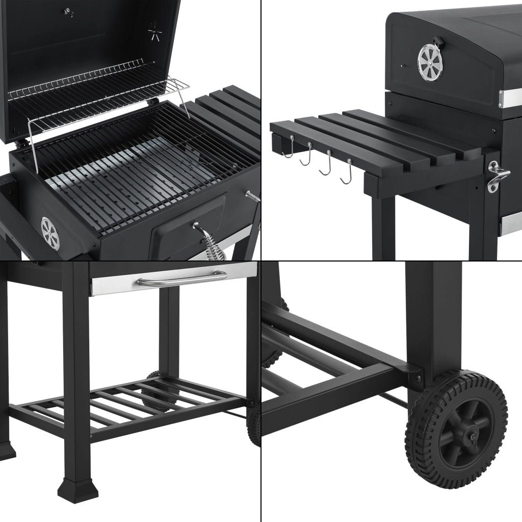 Barbecue a Carbonella Arnad Portatile 105 x 135 x 47,5 cm casa.pro
