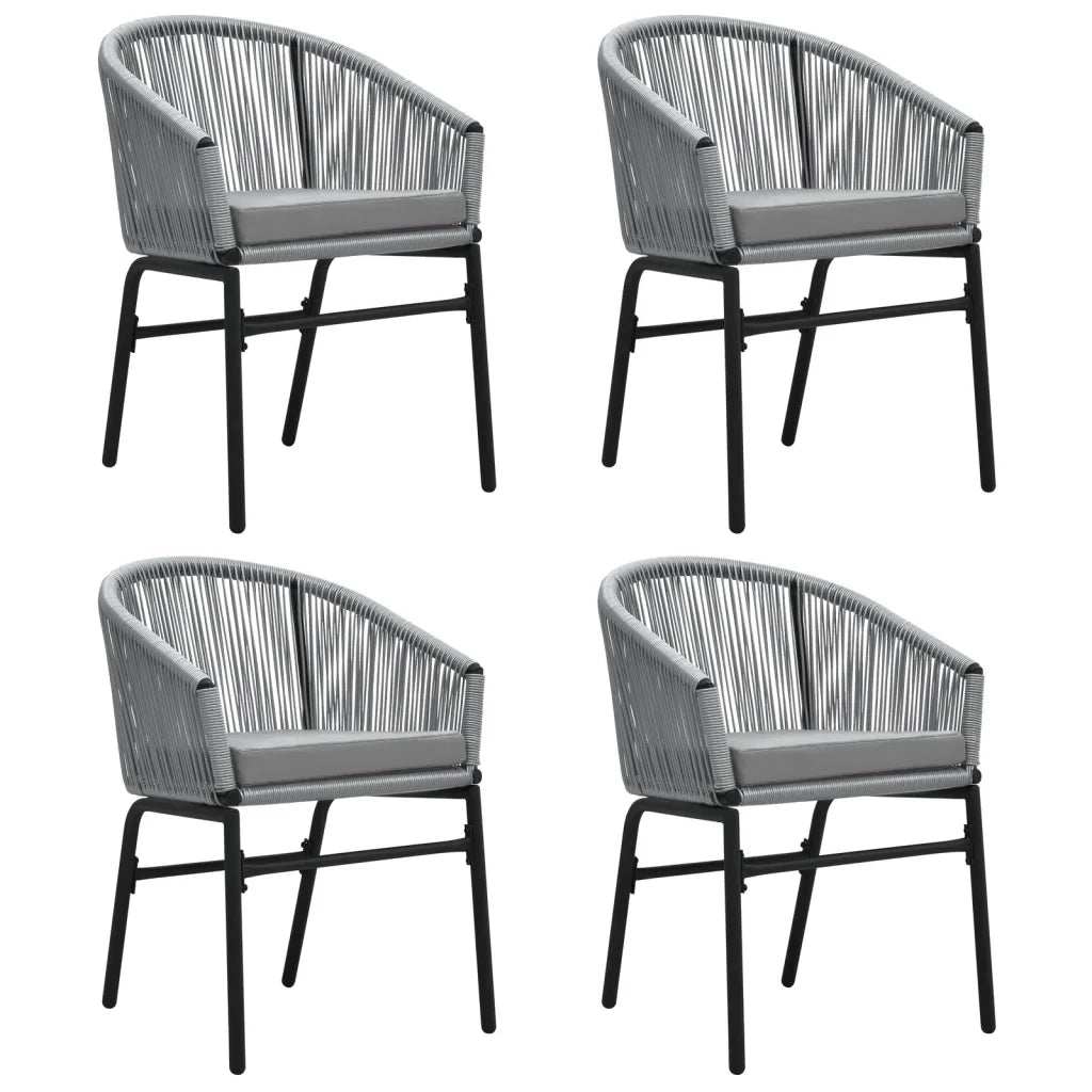 Set Mobili da Pranzo per Giardino 5 pz Antracite 3099234