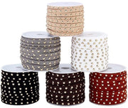 Seta di Lino in Seta 32,8 Metri - Stringa di Pelle Spessa 5mm - Materie Prime Artigianali - Creazione di Gioielli - Macramè - Progetti Creativi - Corda per Ricamo