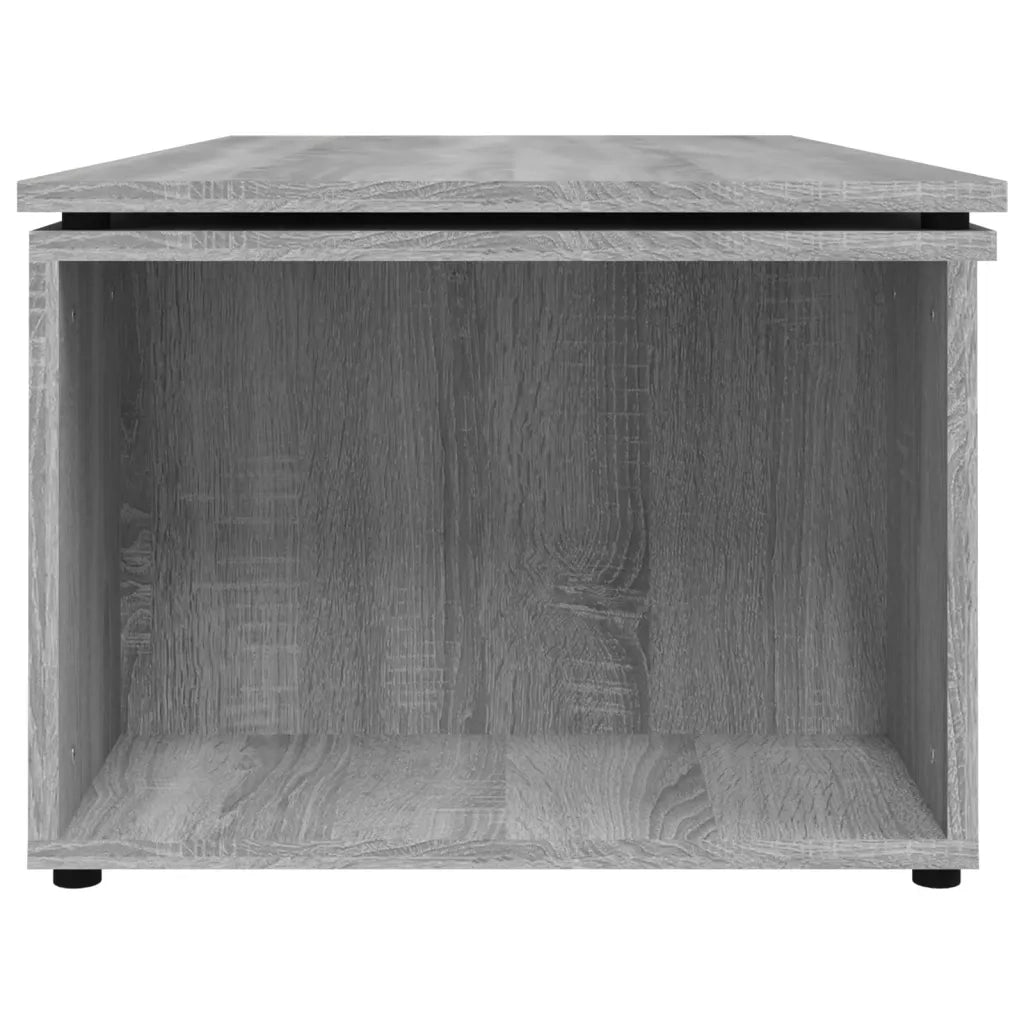 Tavolino da Salotto Grigio Sonoma 150x50x35cm Legno Multistrato cod mxl 20858