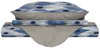 Copripiumino 1 Piazza e Mezzo con Federe Stampato in Microfibra Calypso