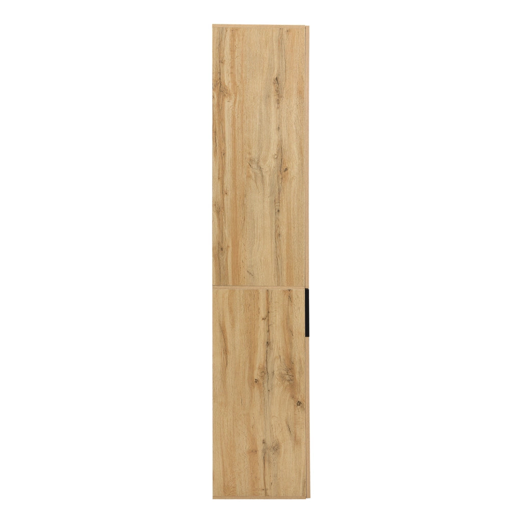 Mobile ingresso con specchio; 5 ganci; panca e scarpiera 98;5x38x191 cm; MDF nero e naturale