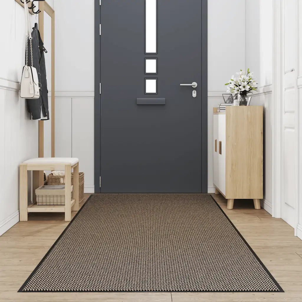 vidaXL Zerbino Marrone 115x300 cm