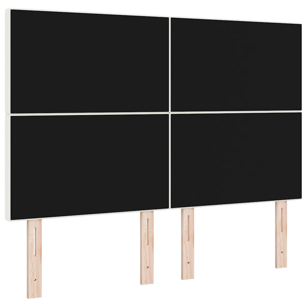 Testiera LED con strisce LED Crema 160 cm Tessuto in Cords 3338332