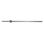 ASTA ORIZZONTALE ACCIAO INOX CON  SFERA DM 12- DAMAS- pezzi 1