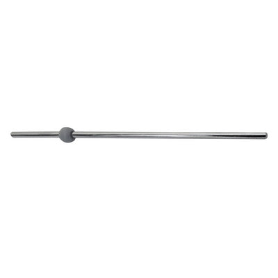 ASTA ORIZZONTALE ACCIAO INOX CON  SFERA DM 12- DAMAS- pezzi 1