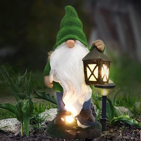 Decorazione per Giardino Ranger - Decorazione Giardino Divertente per Esterno - Luce Solare
