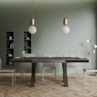 Tavolo Allungabile 180-284x90x80 cm Traffic Evolution Cemento