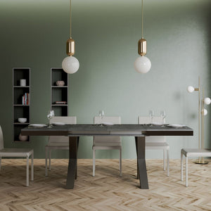 Tavolo Allungabile 180-284x90x80 cm Traffic Evolution Cemento