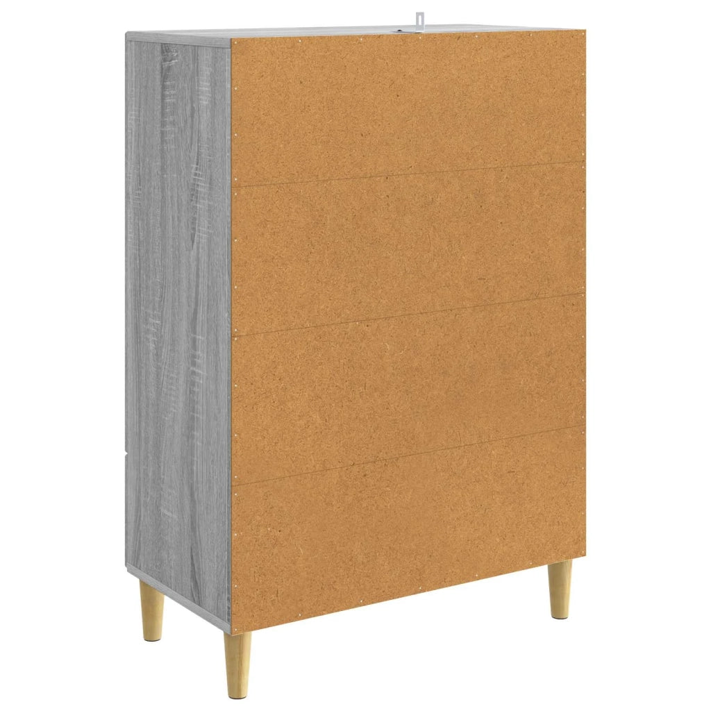 Credenza Grigio Sonoma 66 x 34,5 x 95 cm Legno ingegnerizzato