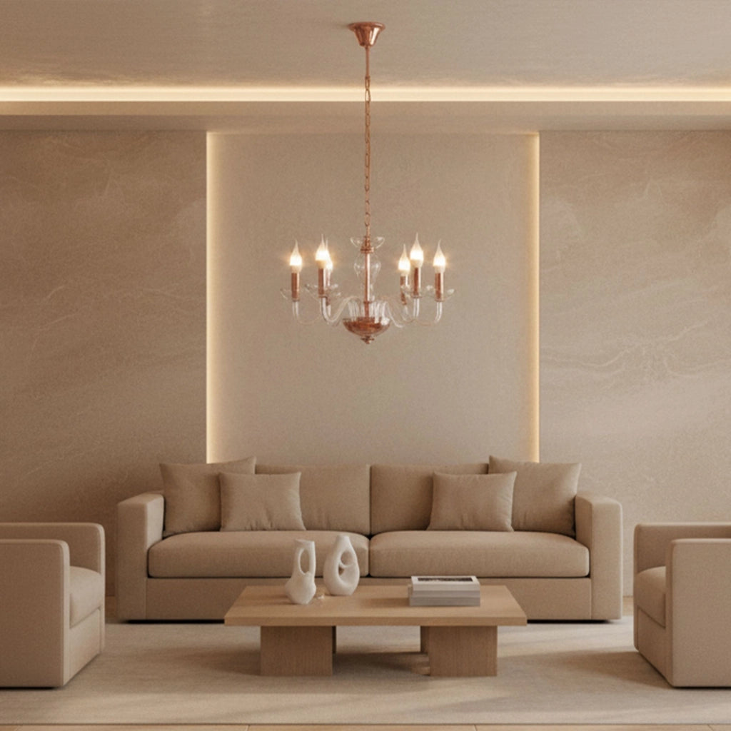 Lampada Da Soffitto Pensile Candeliere APP1081-6CP