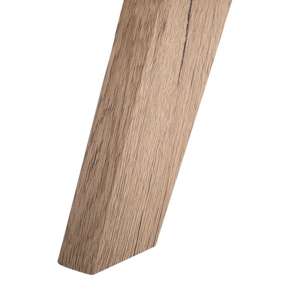 Madia credenza impiallacciata in legno chiaro e bianco 76 x 90 x 40 cm con gambe in legno di pino 2 ante
