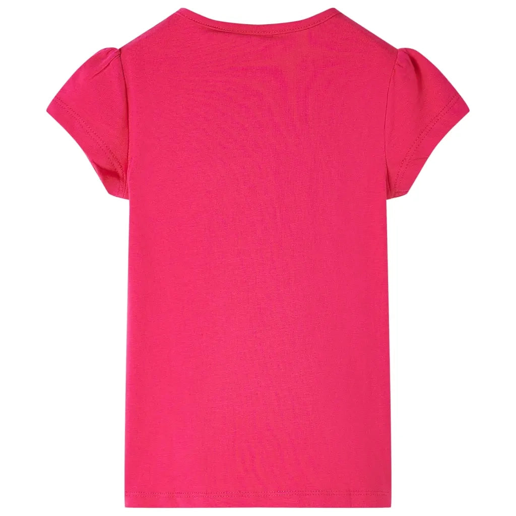 Maglietta da Bambina Fucsia 128 11027