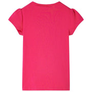 Maglietta da Bambina Fucsia 128 11027