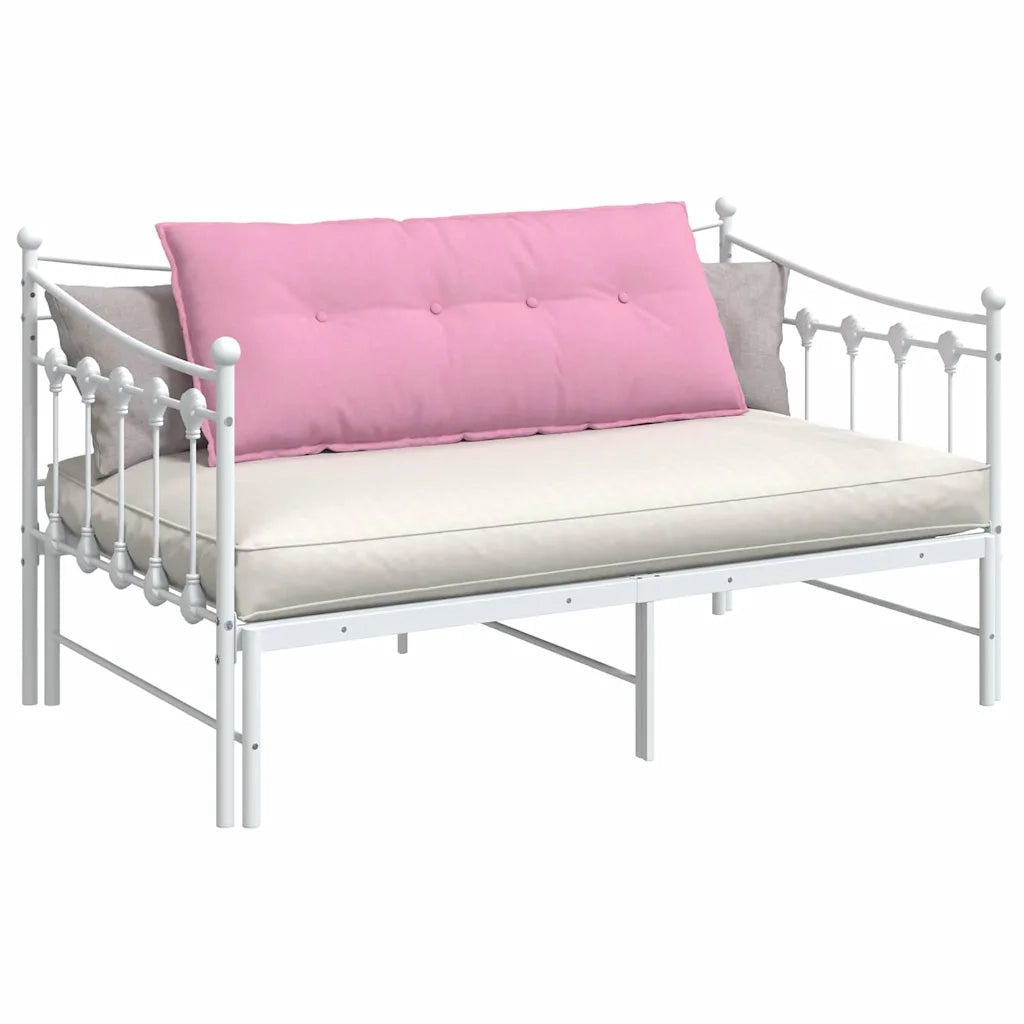 Cuscino per Schiena Rosa 120 x 19 x 50 cm Tessuto 42014802