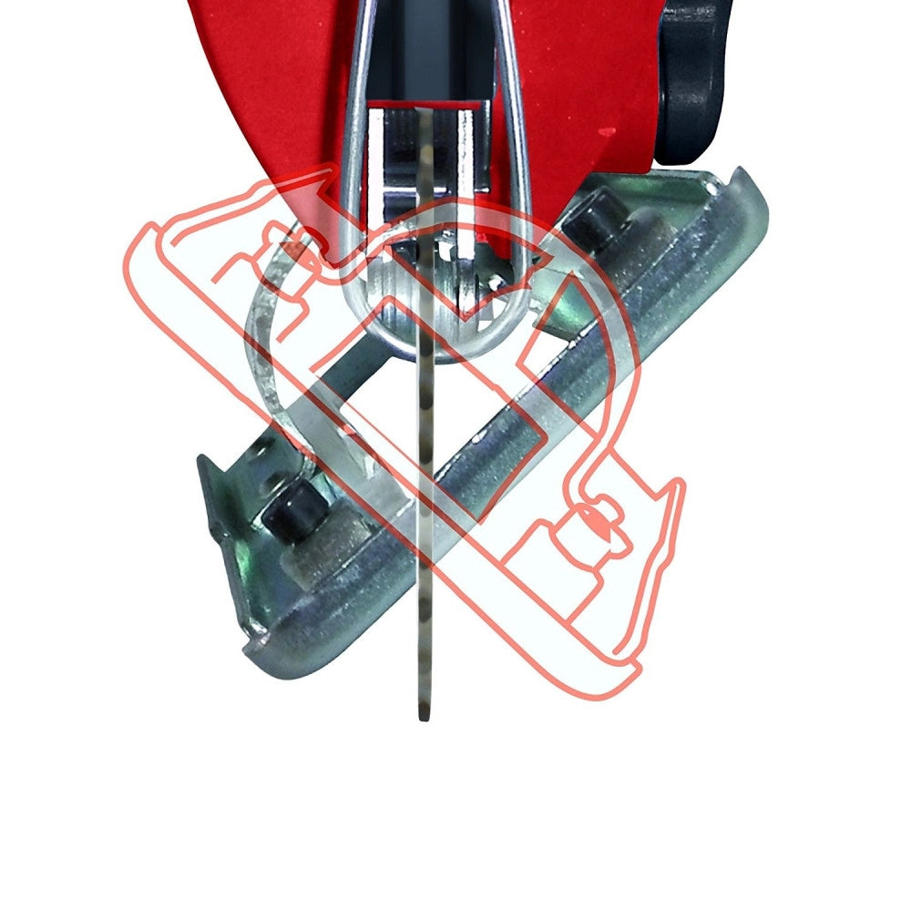 Trade Shop - Seghetto Alternativo Einhell Tc-js 80 Con Regolazione 600w 3000 Rpm -
