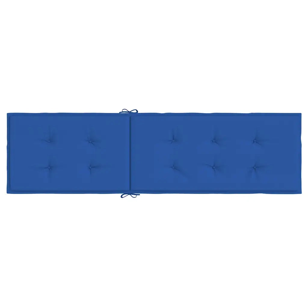 Cuscino per Sdraio Blu Reale (75+105)x50x3 cm cod mxl 54790