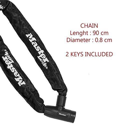 MASTER LOCK 8391EURDPRO Nero 900 mm Blocco per catena