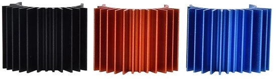 Set di raffreddamento universale del motore - 540/550 Motor - Materiale duraturo - Buona dissipazione del calore - Facile da installare - Sicuro ed efficiente - Raffreddamento del motore