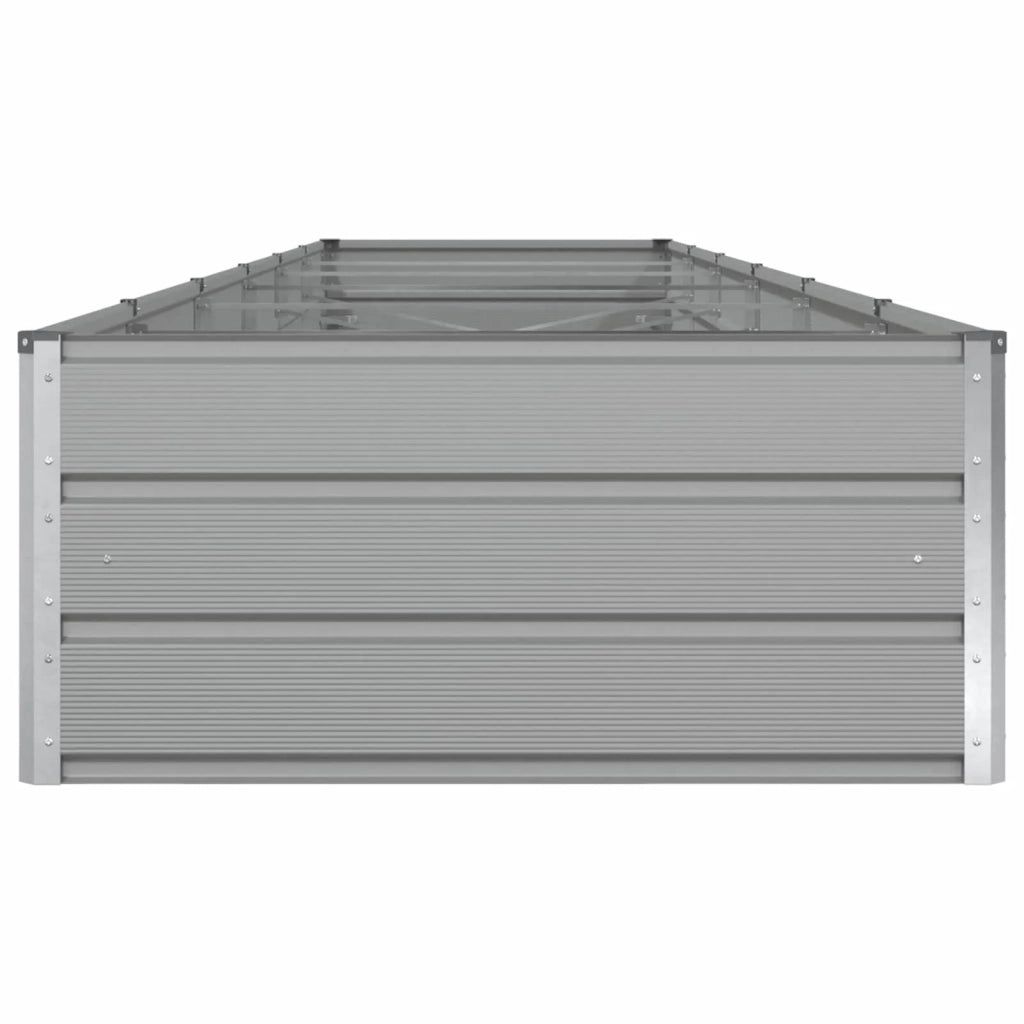Fioriera Grigio chiaro 580 x 100 x 45 cm Acciaio zincato 42018175
