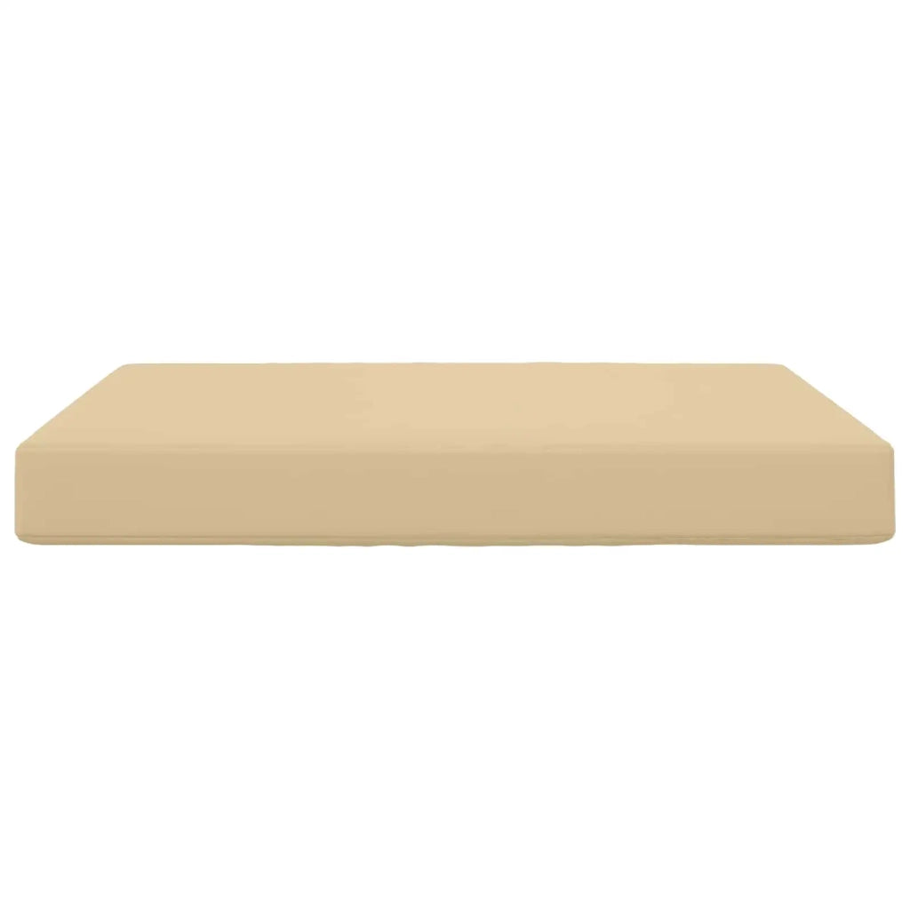 Cuscino per divano da esterno Beige 80 x 80 x 8 cm Poliestere