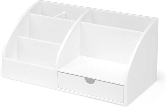Organizzatore di scrivania in acrilico trasparente - contenuto in HTML