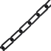 Catena Segnaletica Nera 30 m ?4 mm in Plastica CFW3093724