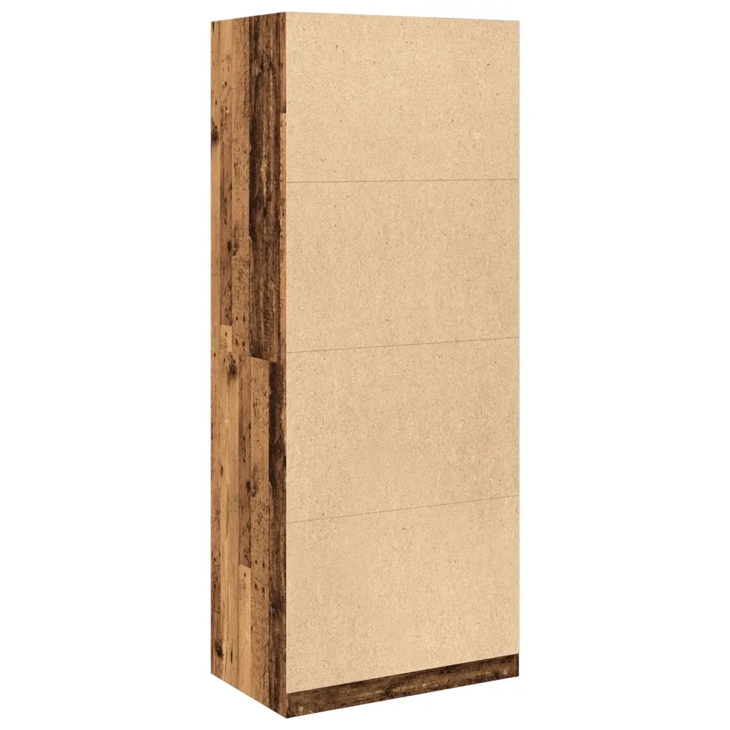 Armadio Legno Antico 80x50x200 cm in Legno Multistrato CFW4297849