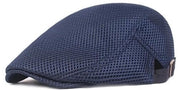 Cappello da sole in mesh per uomo, modello Rijpet, stile piatto