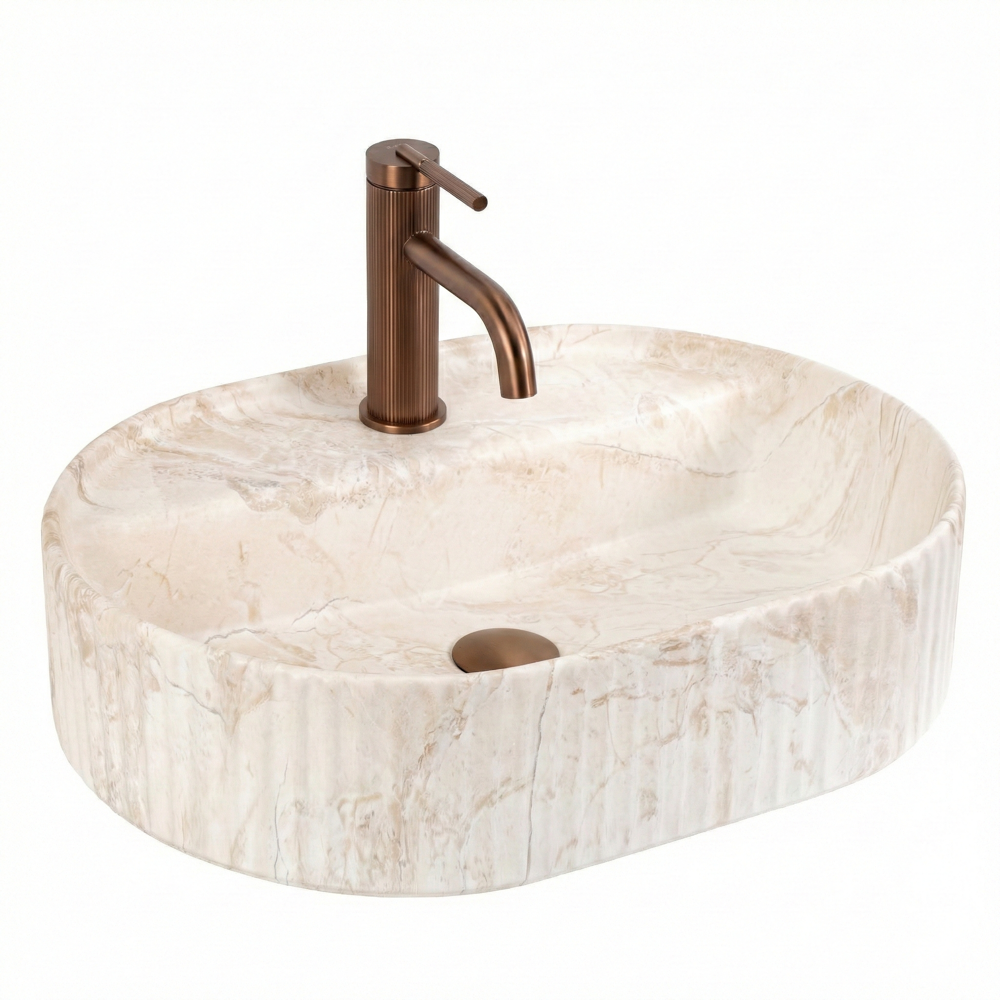 Lavabo Da Appoggio Rea Marcela 50 Saturn