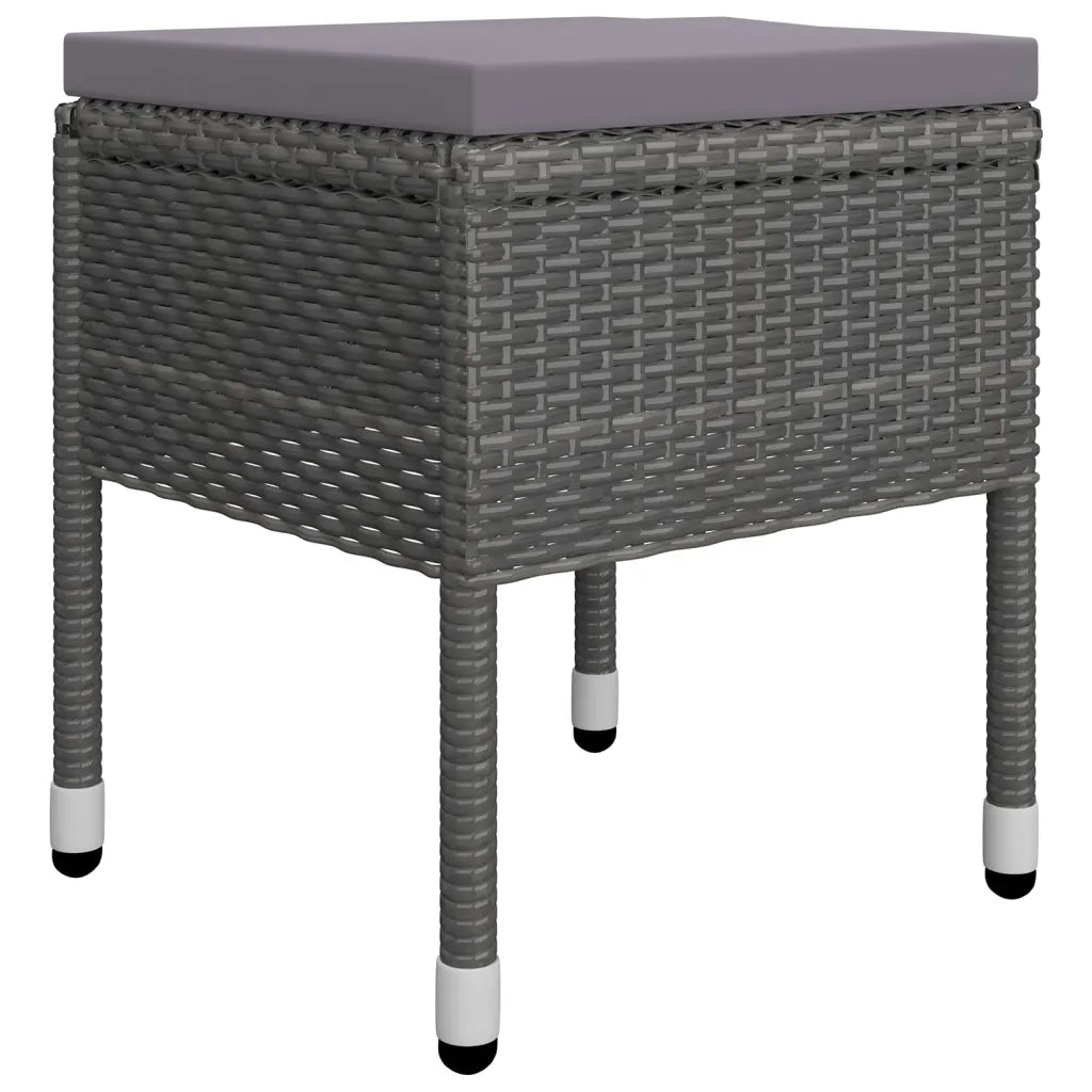 Set Mobili da Pranzo per Giardino 5 pz Grigio 3072118